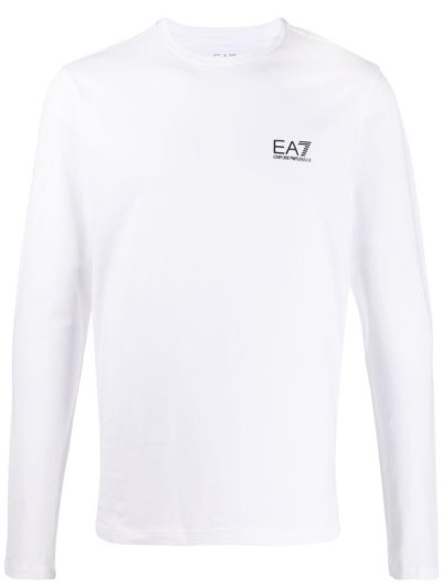 Armani Ea7 Emporio Armani Branded Športni Puloverji Moški Bele | TOPA0SQU