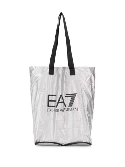 Armani Ea7 Emporio Armani Logo Nakupovalna Torba Moški Sive | N6FKVUJV