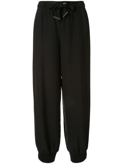 Armani Emporio Armani Cady Lightweight Tekač Ženske Črne | JM83LLDD