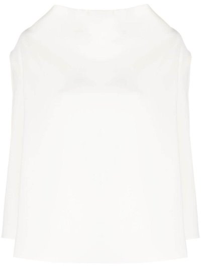 Armani Emporio Armani Cady Lightweight Top Ženske Bež | 8S1Y0YXU