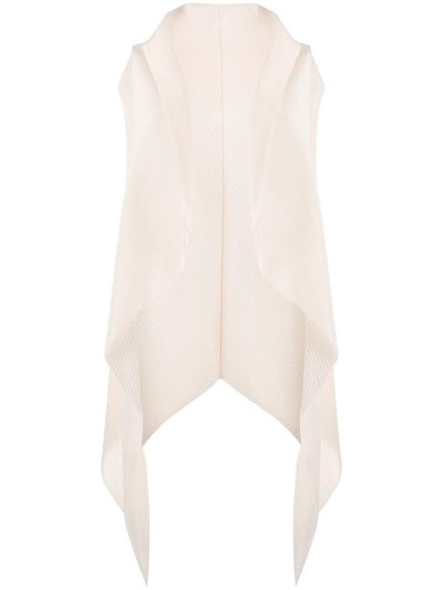 Armani Emporio Armani Draped Waterfall Kardigan Ženske Bež | FXCGU98J