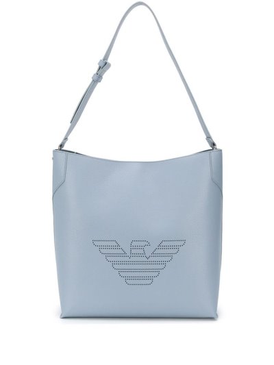 Armani Emporio Armani Fretwork Logo Torbe Za Čez Ramo Ženske Modre | WSZHJE20