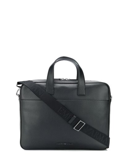 Armani Emporio Armani Plain Aktovka Moški Črne | QWZZE90K