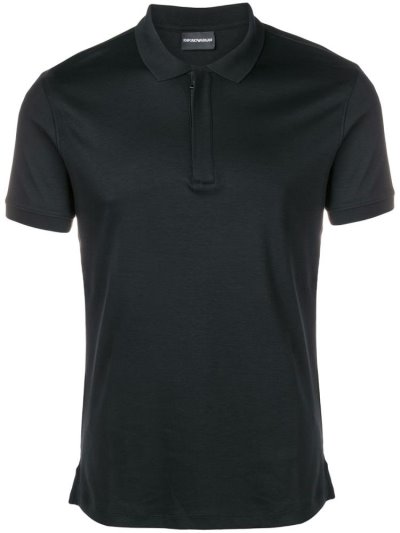 Armani Emporio Armani Plain Polo Majice Moški Črne | 84WGDSMF