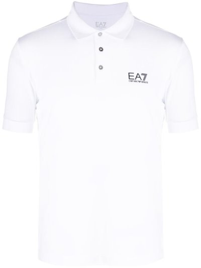 Armani Emporio Armani Short Sleeve Polo Majice Moški Bele | 7WWMJ48X