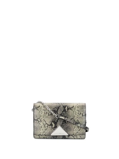 Armani Emporio Armani Snake Print Torba Crossbody Ženske Črne | D8DAX63O