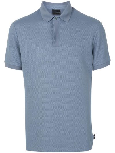 Armani Emporio Armani Solid Color Polo Majice Moški Modre | GB55PT8T
