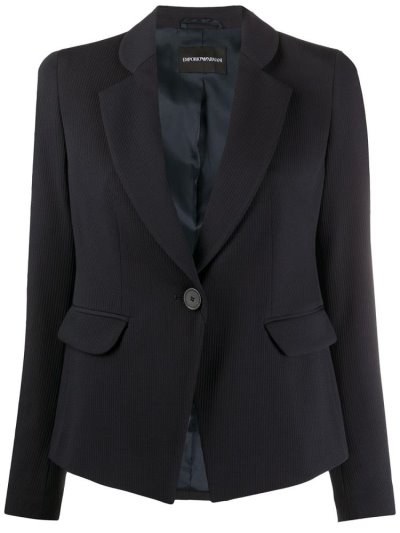 Armani Emporio Armani Tailored Single Breasted Suknjič Ženske Modre | T5MLKCD3