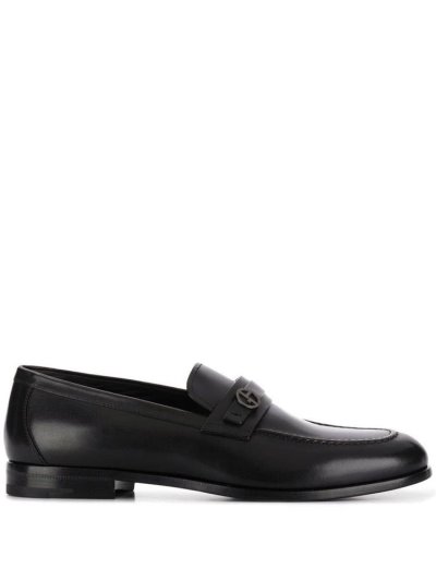 Armani Giorgio Armani Classic Loaferji Moški Črne | I8ROKGW3